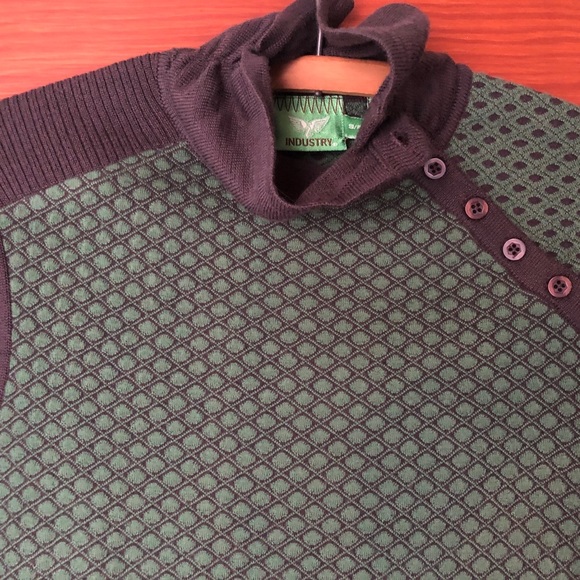 Brown Button Neck Sweater | Poshmark